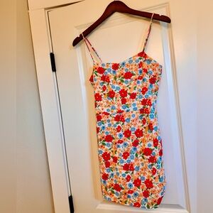 Floral printed Willow Root skirt dress romper size xsmall